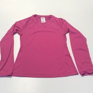 Long sleeve adidas pink women's